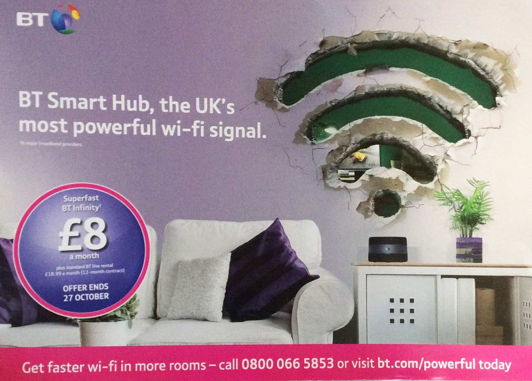 The Front Page of the 'BT' Flyer
